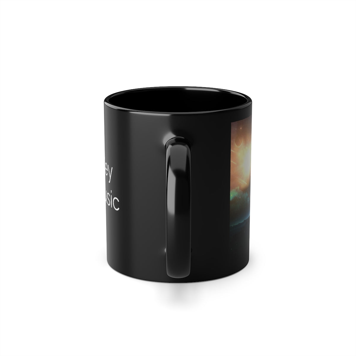 Drowning Moonlight Black Coffee Cup, 11oz